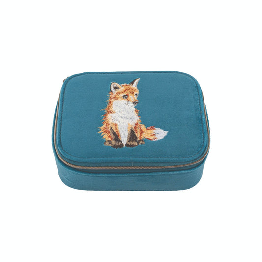 Wrendale Designs Embroidered Accessory Case - Daydreamer Fox