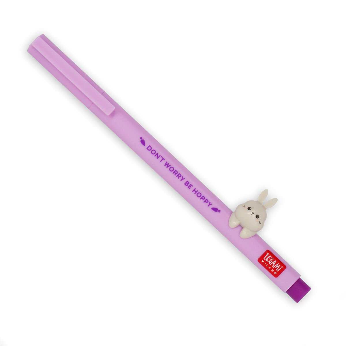 Legami Gel Pen Lovely Friends - Bunny Purple Ink - Image 1
