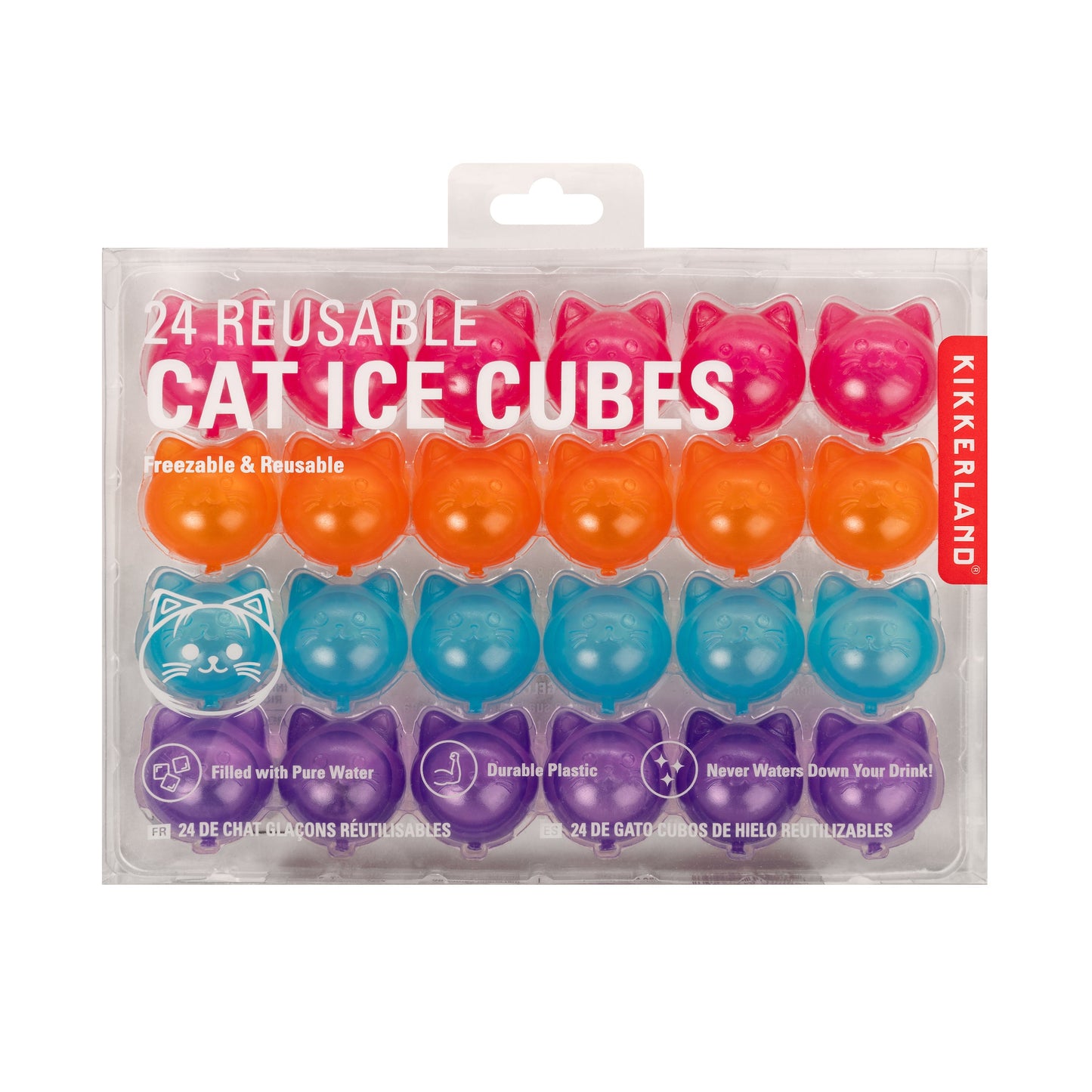 Reusable Cat Ice Cubes - 24 Cubes - Image 2