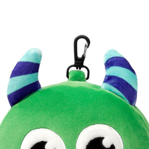 Puckator - Eye Mask |  Travel Pillow with Relaxeazzz Mask | Green Monster