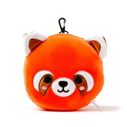 Relaxeazzz Red Panda Plush Travel Pillow & Eye Mask - image 4