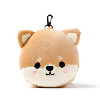 Relaxeazzz Shiba Inu Dog Plush Travel Pillow & Eye Mask - image 4