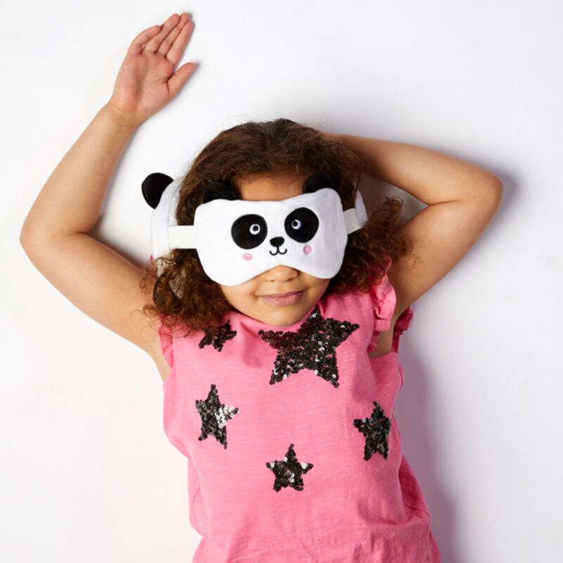 Relaxeazzz Panda Plush Travel Pillow & Eye Mask - image 2