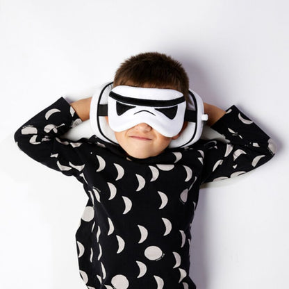 Relaxeazzz The Original Stormtrooper Shaped Plush Travel Pillow & Eye Mask - image 2