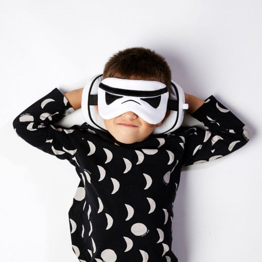 Relaxeazzz The Original Stormtrooper Shaped Plush Travel Pillow & Eye Mask - image 2