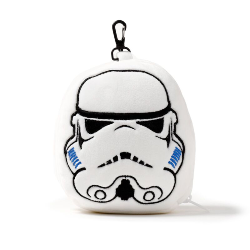 Relaxeazzz The Original Stormtrooper Shaped Plush Travel Pillow & Eye Mask - image 4