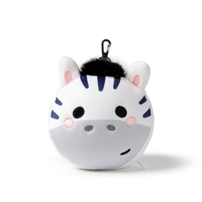 Relaxeazzz Adoramals Bali the Zebra Plush Travel Pillow & Eye Mask - image 4