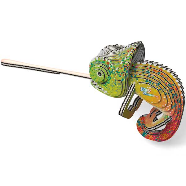 Eugy 3D Model Kit | Chameleon