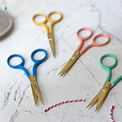 Chasing Threads - Scissors |  Colourful Embroidery Scissors | Blue