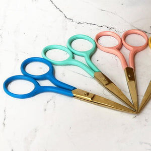 Chasing Threads - Scissors |  Colourful Embroidery Scissors | Mint