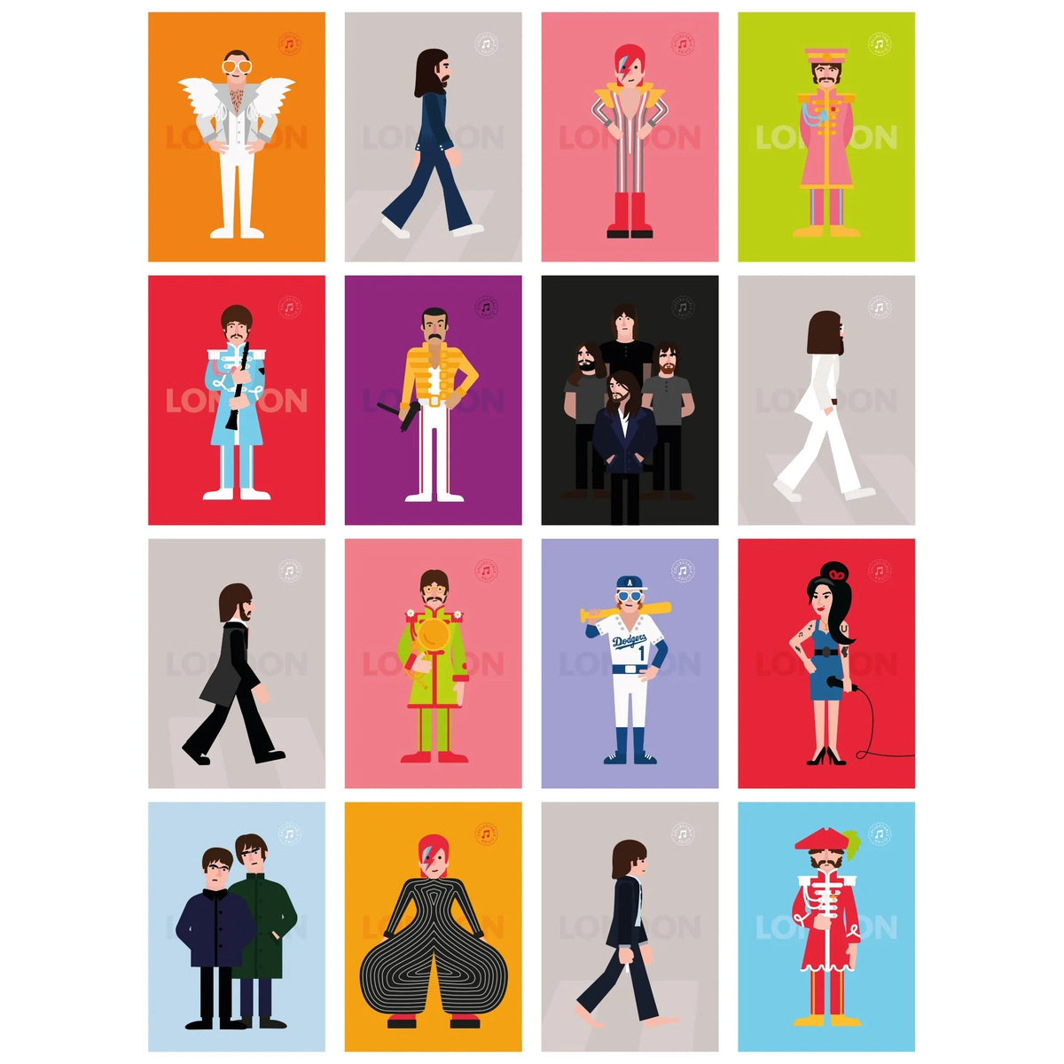 Collectable Cities Abbey Road Postcard Set - image 2