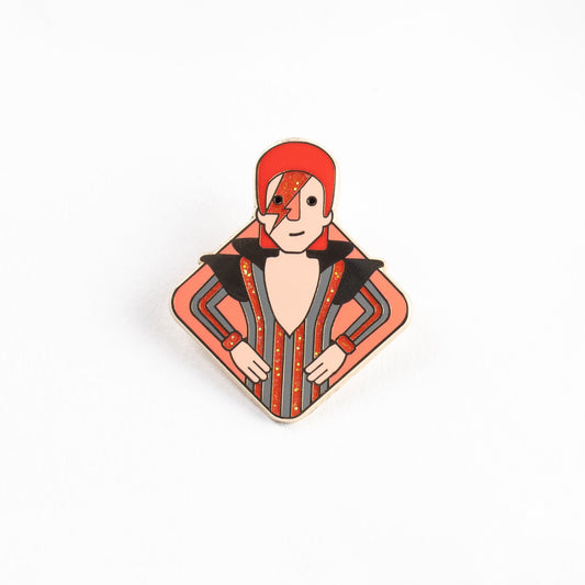 Collectable Cities Bowie Enamel Pin Badge - image 2