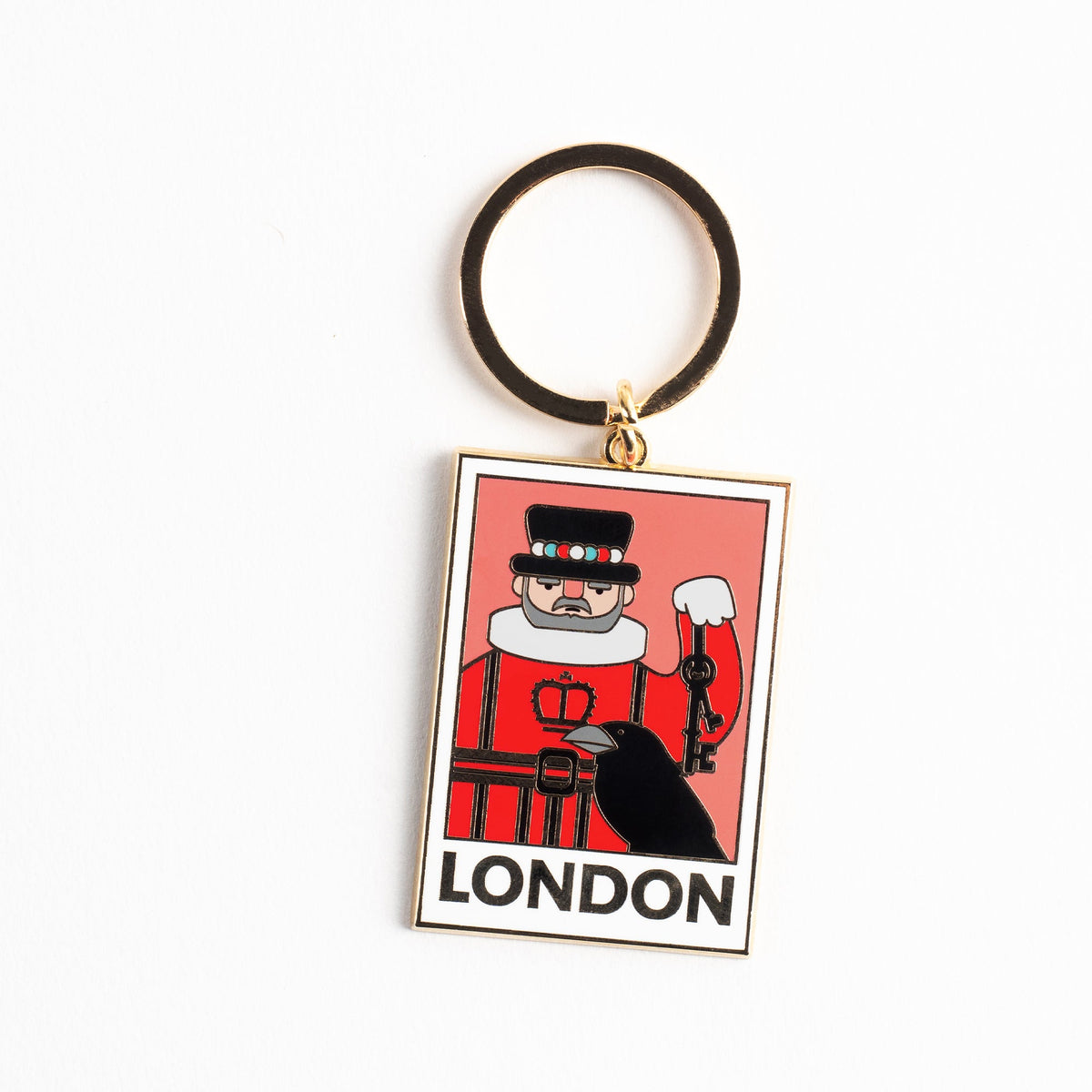 Collectable Cities Beefeater Keyring