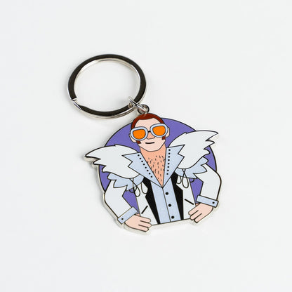 Collectable Cities Elton Keychain