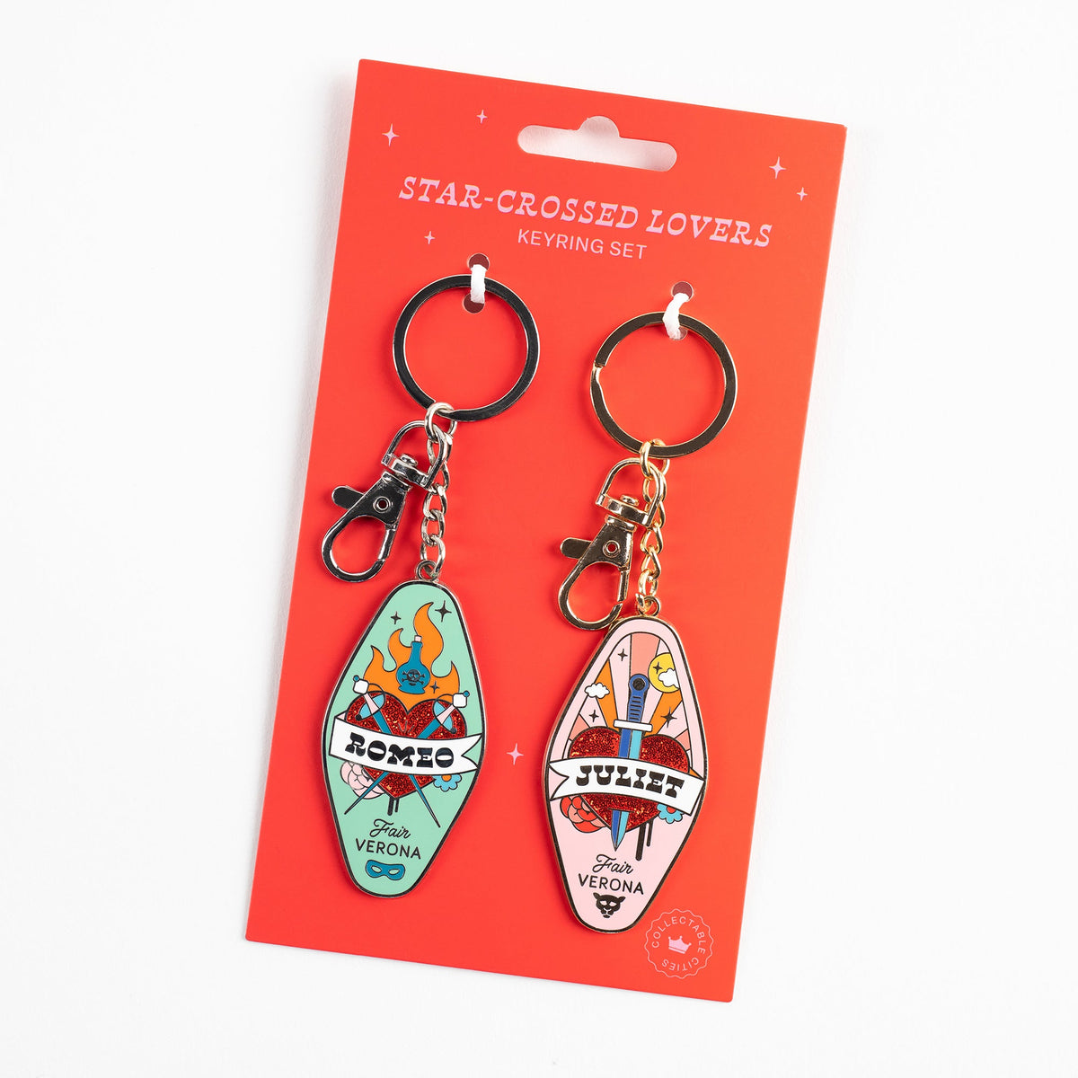 Collectable Cities Romeo and Juliet Keyring Set - image 2