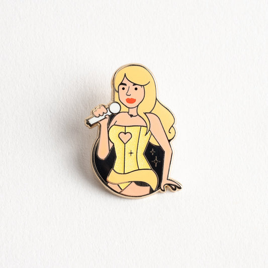 Collectable Cities Sabrina Enamel Pin Badge