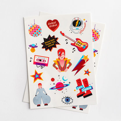 Collectable Cities Cosmic Rebel Temporary Tattoos - image 2