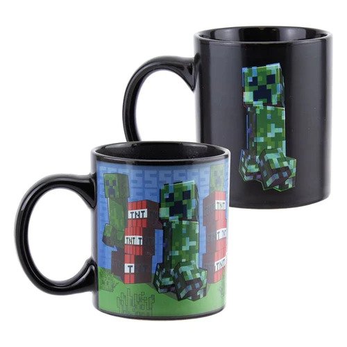 Paladone - Mugs | Minecraft Creeper Heat Change Mug