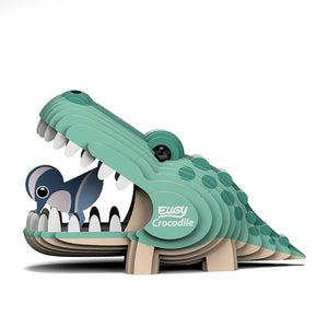 Eugy 3D Model Kit | Crocodile