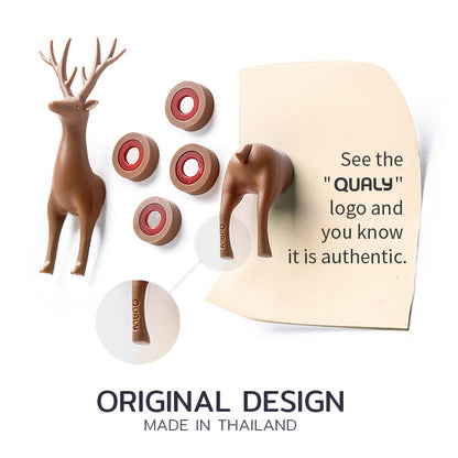 Qualy - Stick Magnets | My Deer Magnetic | Brown