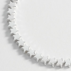 Estella Bartlett  - Bracelet | Stars So Bright Slider Bracelet | Silver Plated