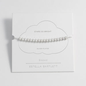 Estella Bartlett  - Bracelet | Stars So Bright Slider Bracelet | Silver Plated