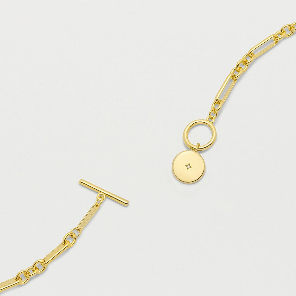 Estella Bartlett  - Bracelet | Star Coin T-Bar Bracelet | Gold Plated