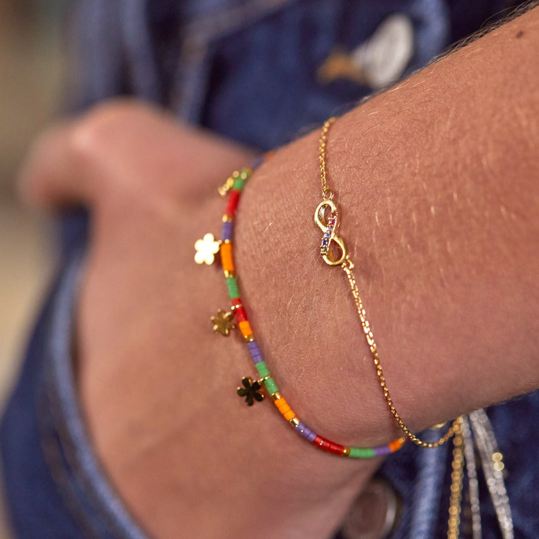 Estella Bartlett - Bracelet  | CZ Infinity Bracelet | Gold Plated