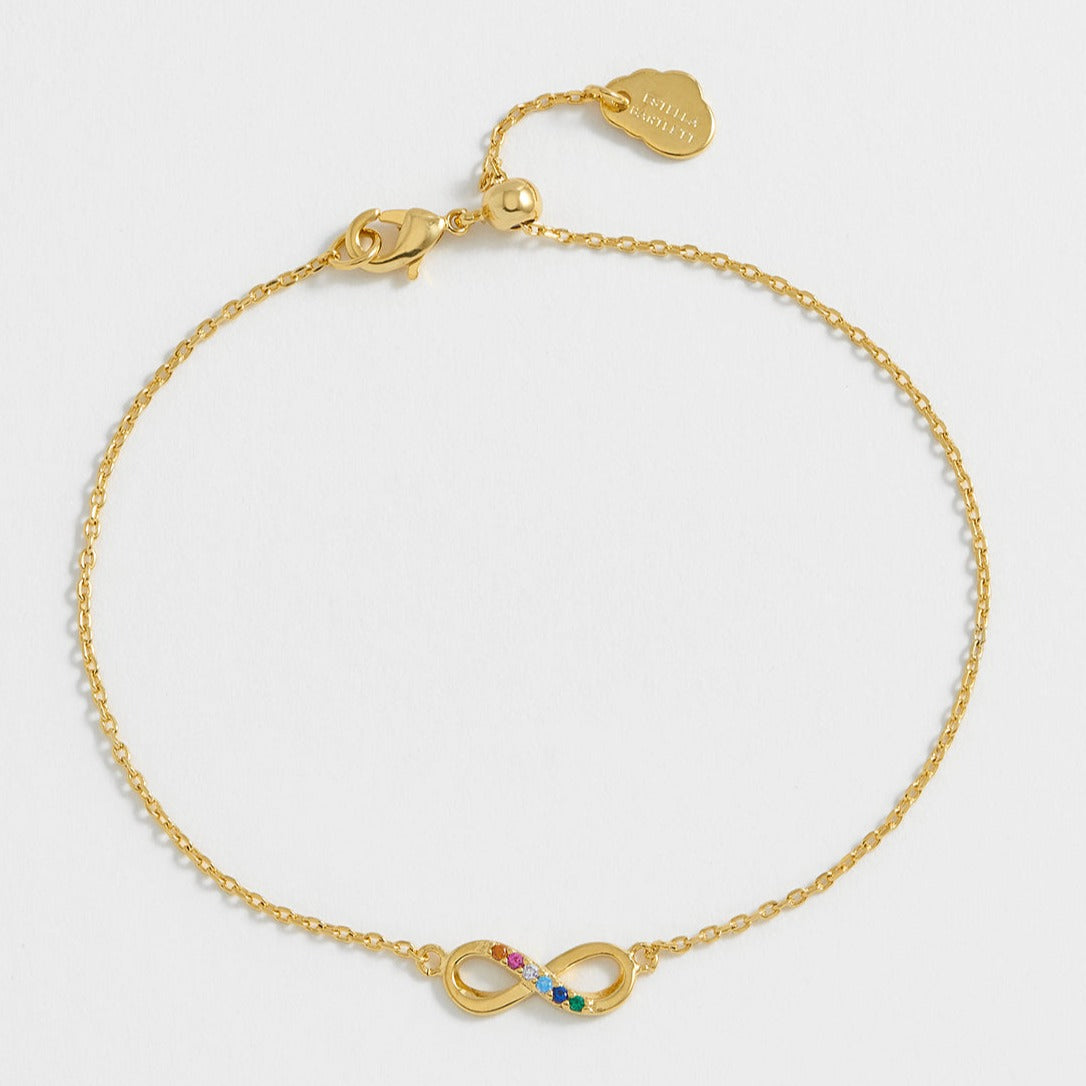 Estella Bartlett - Bracelet  | CZ Infinity Bracelet | Gold Plated