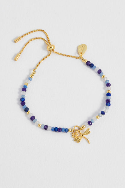 Estella Bartlett Flower and Dragonfly Amelia Bracelet - Gold Plated - image 3