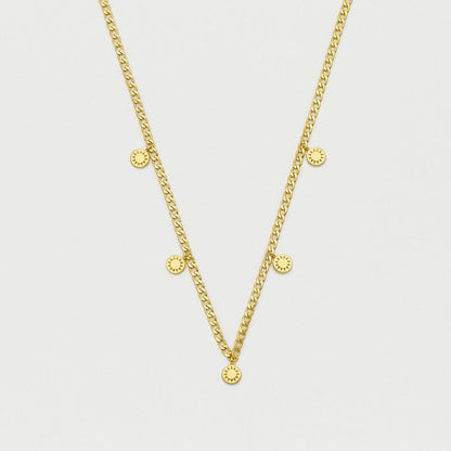 Estella Bartlett - Necklace | Sun Charms Necklace | Gold Plated