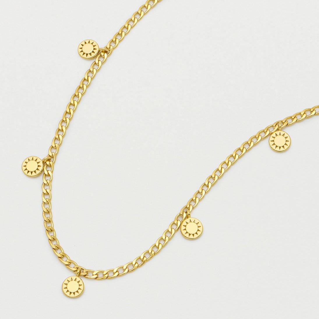 Estella Bartlett - Necklace | Sun Charms Necklace | Gold Plated