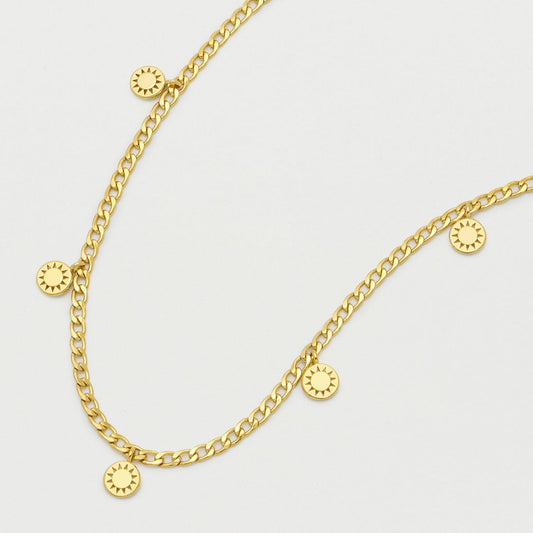 Estella Bartlett - Necklace | Sun Charms Necklace | Gold Plated