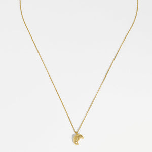 Estella Bartlett - Necklace | Croissant Pendant | Gold Plated