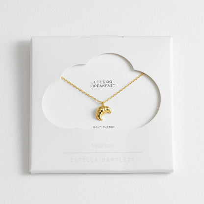 Estella Bartlett - Necklace | Croissant Pendant | Gold Plated