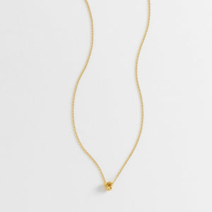 Estella Bartlett - Necklace | Knot Charm Necklace | Gold Plated