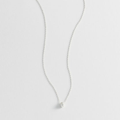 Estella Bartlett - Necklace | Knot Charm Necklace | Silver Plated