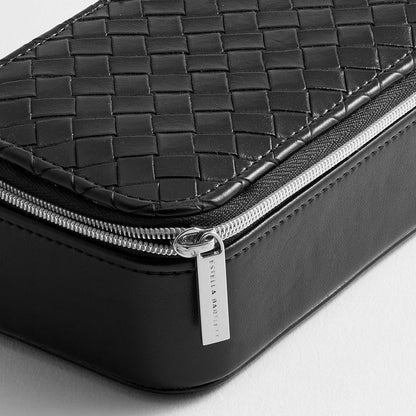Estella Bartlett - Mini Jewel Box  | Mini Jewellery Box | Black Weave