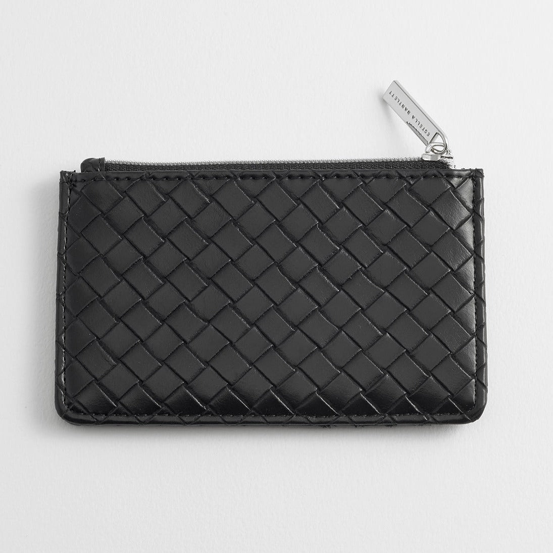 Estella Bartlett - Purse | Rectangle Card Purse | Black Weave