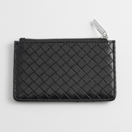Estella Bartlett - Purse | Rectangle Card Purse | Black Weave