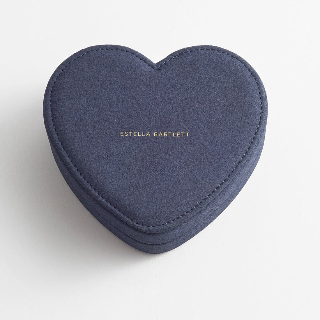 Estella Bartlett - Jewellery Box | Heart Jewellery Box |  Navy Velvet