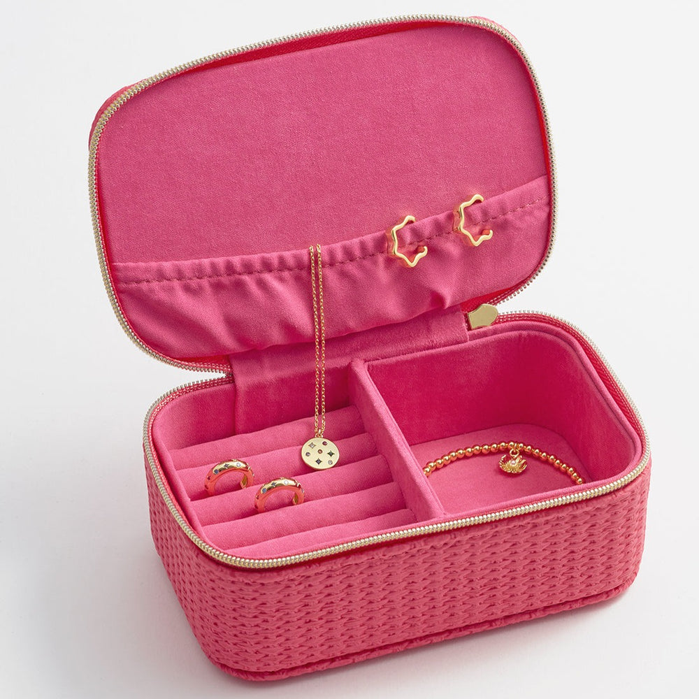 Estella Bartlett - Mini Jewel Box | Mini Jewellery Box | Bright Pink