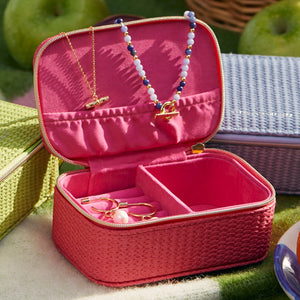 Estella Bartlett - Mini Jewel Box | Mini Jewellery Box | Bright Pink