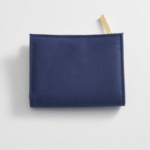 Estella Bartlett - Wallet | Folded Wallet | Navy Floral Embroidered
