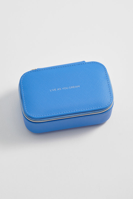 Estella Bartlett Sky Blue Mini Jewellery Box - Live As You Dream