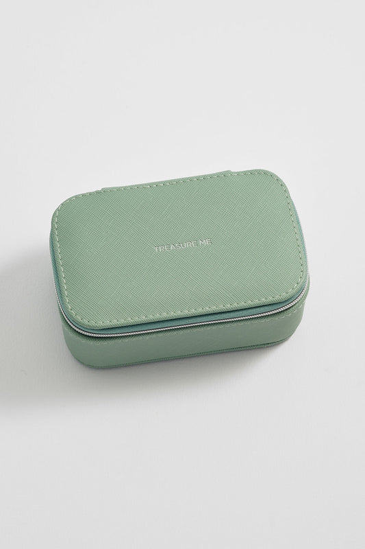 Estella Bartlett Mint Green Mini Jewellery Box
