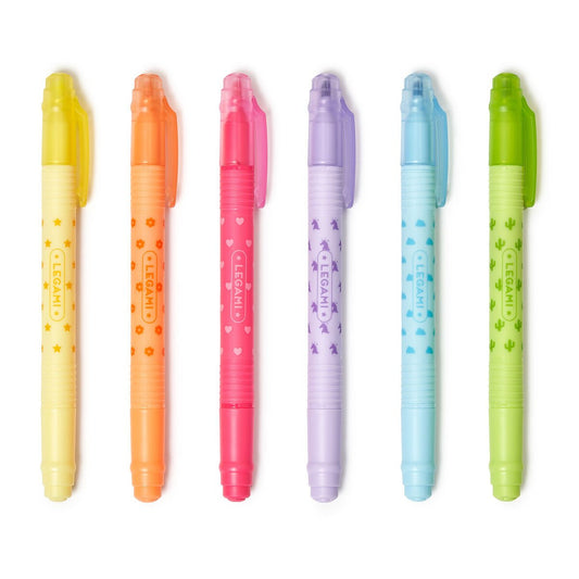 Erasable Highlighters - Set of 6 - Image 1