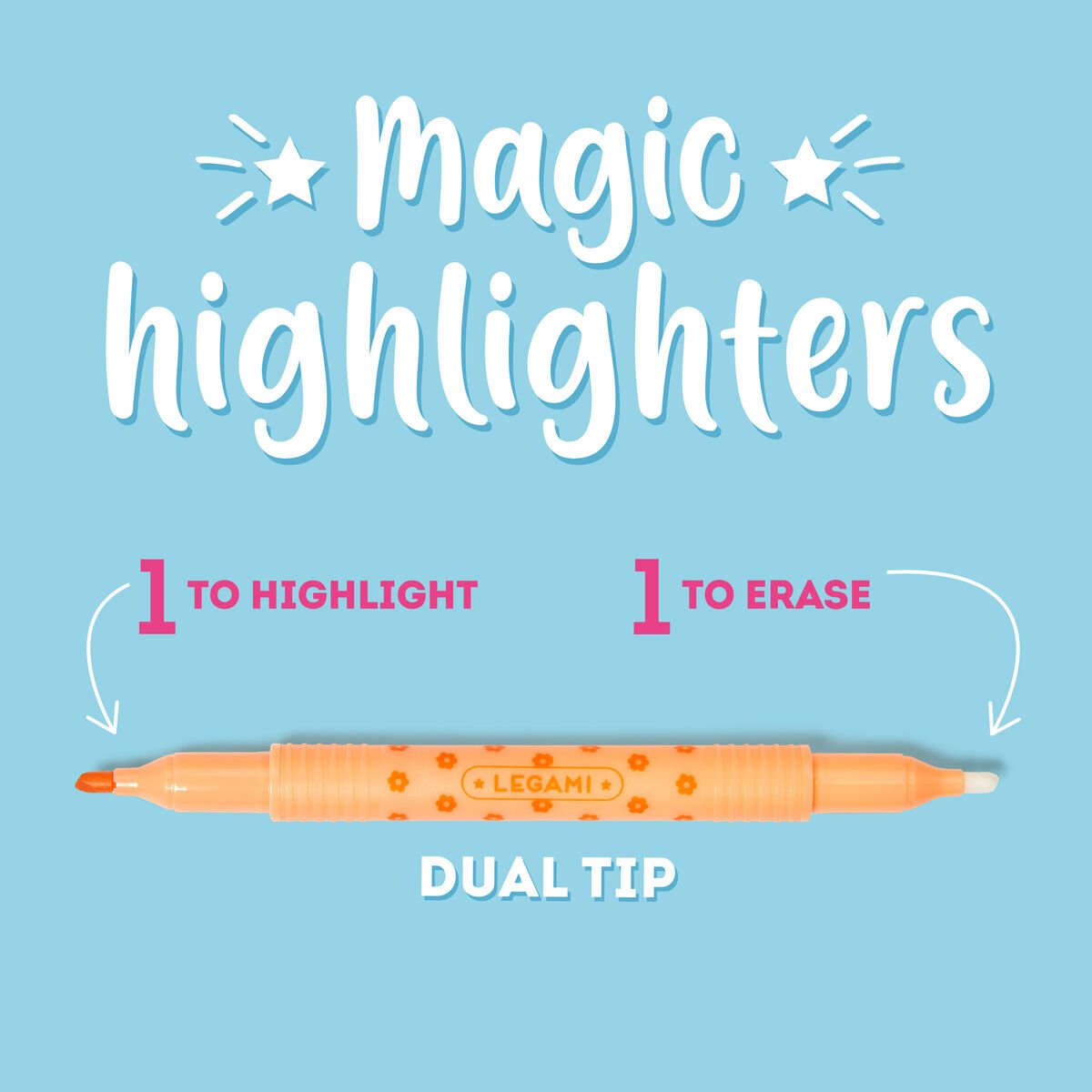 Erasable Highlighters - Set of 6 - Image 3