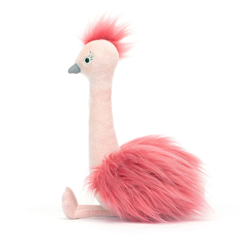 Fou Fou Ostrich Official Jellycat Soft Toy