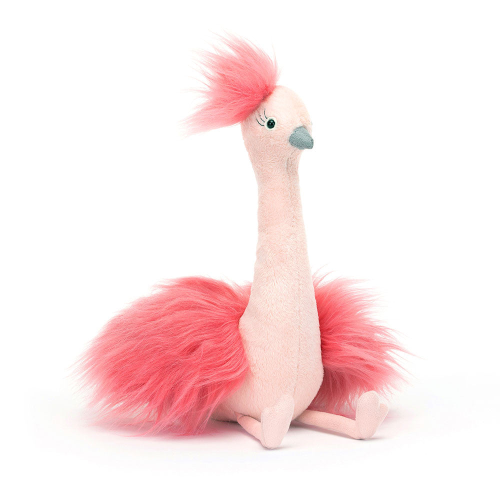 Fou Fou Ostrich Official Jellycat Soft Toy